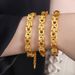 Men And Women's Jewelry Exaggerated Metal Bracelets Unisex Style Jewelry All Match Titanium Steel Bracelets_ipsvogv.com
