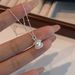Pure Silver Pearl Shell Necklace, Women's Ins Temperament, Light Luxury, Versatile, High Beauty, Exquisite, Niche_ipsvogv.com