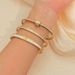 Women's Bracelets Small Waist Bracelet For Women Light Luxury Niche Exquisite Plain Ring Bracelet High Grade Titanium Steel Non Fading Hand Jewelry_ipsvogv.com