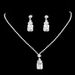 Women’s Jewelry Set Fashion Fashionable Zircon Earrings Necklaces And Bracelets Four Piece Set Shiny And Classy Suitable For Daily Wear At Parties_ipsvogv.com