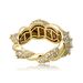 Hip Hop Micro Inlaid Zircon Ring Hot INS Personality Men's Ring_ipsvogv.com