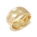 Exaggerated jewelry, metal concave convex feeling, alloy spring opening bracelet, trendy and cool layered hand jewelry_ipsvogv.com