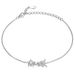 Women's Jewelry Sterling Silver Zircon Bow Bracelet Big Brand Jewelry Ins 925 Silver Bracelet_ipsvogv.com