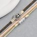 Fashionable women's hip-hop simple and personalized bead versatile couple bracelet, handmade accessory_ipsvogv.com