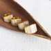 Seashell Textured Ring Titanium Steel Gold Plated Jewelry Beach Wedding Stackable Jewelry For Women_ipsvogv.com