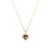 New Arrivals Gold Plated Angel Wing Love Heart Pendant For Women Jewelry Titanium Steel Crystal Necklace Choker Korean Elegant Wholesale_ipsvogv.com