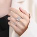 Korean Style East Gate Instagram Diamond Bow With Versatile Female Style And Adjustable Opening For Index Finger Ring_ipsvogv.com