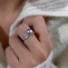 S Pure Silver Zircon Pearl Ring, Female Niche Design, Ins High-end Temperament, Light Luxury, Sweet And Simple Ring_ipsvogv.com