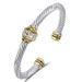Bangles Fashion Bracelet Titanium Steel Wire Twisted Rope Diamond Versatile Jewelry_ipsvogv.com