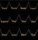new simple stainless steel twelve constellations English letter sweater necklace female color retention clavicle chain versatile_ipsvogv.com