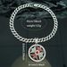 Fashion Trend Rotatable Cross Alloy Pendant Hip-hop Style Men's Cuban Chain Necklace Accessories Men_ipsvogv.com