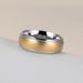 Men's Jewelry Minimalist Gold Stainless Steel Titanium Steel Plain Ring_ipsvogv.com