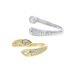 Women's Jewelry Hip Hop Open Ring Inlaid With Zircon Gold And Silver Ring Jewelry_ipsvogv.com