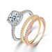 Women's Jewelry Micro Paved Zircon Ring High End Popular Combination Ring_ipsvogv.com
