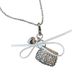 Silver Braided Heart Ribbon Bag Necklace For Women Korean Long Style Unique Niche Crossbody Sweatshirt Sweater Chain_ipsvogv.com