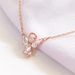 Dreamy Little Angel Necklace For Women Elements Crystal Light Luxury Clavicle Chain_ipsvogv.com