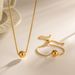 Beaded Gold For Women, Versatile And Advanced, Colorless Titanium Necklace, Stainless Steel Necklace_ipsvogv.com