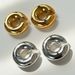 Fashionable Niche INS Retro Titanium Steel Hollow Smooth Tear Big Earrings_ipsvogv.com