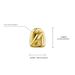 Unisex Jewelry Fashion lightning braces hollow personalized dentures single gold tooth men's hip hop tooth decorationHIPHOP tooth_ipsvogv.com