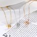 Splicing Elephant Geometry Featured Toy 3D Pendant Necklace Versatile And Minimalist Collar Chain_ipsvogv.com