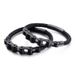 Vintage Punk Bicycle Chain Hand Woven Leather Bracelet Strap for Men Motorcyclist Rock Party Jewelry Gifts_ipsvogv.com