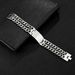 Men's Jewelry Handmade Double Chain Smooth Curved Stainless Steel Titanium Steel Bracelet Jewelry_ipsvogv.com