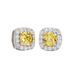 Men And Women's Jewelry Rock Sugar Earrings S925 Silver Plated Full Diamond Hip Hop Street American Diamond Earrings Trendy High End Single_ipsvogv.com