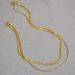 INS Japanese, Korean, Autumn And Winter Popular Simple Snake Bone Blade Double Layered Layered Strap Elegant Short_ipsvogv.com