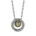 Chinese Style Pure Silver Mobius Ring Transport Bead Necklace For Men's Pendant, Trendy Brand, Versatile Accessory,_ipsvogv.com