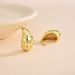 Women’s Jewelry Set Fashion Copper Plated Real Gold Metal Style Water Drop Earrings Niche Design High End Light Luxury Earrings Jewelry For Women_ipsvogv.com