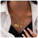 stainless steel necklace high end cross border jewelry ins zircon eight pointed star chain titanium steel necklace pendant female_ipsvogv.com