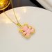 Titanium Steel Necklace, Colorful Cookies, Hot Selling Teddy Bear, Versatile And Cool Style Collarbone Chain Accessories_ipsvogv.com