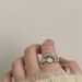 【 1284 People Collection 】 Indifferent Style Personalized Metal Zircon Copper Ins, Niche Design Sense, Stacked Single_ipsvogv.com
