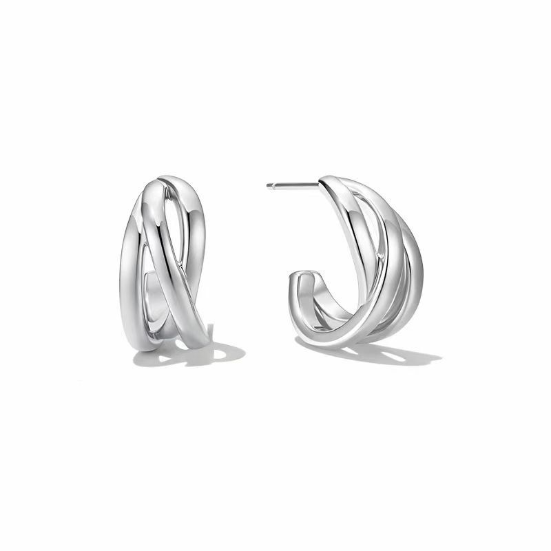 Women's Jewelry Gold Plated Earrings Niche Design Light Luxury Earrings High End Earring Accessories_ipsvogv.com