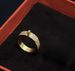 High End Lock Buckle Ring Full Of Stars, Couple Ring Plated With Rose Gold, Full Of Diamonds, Light Luxury Ring_ipsvogv.com