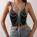 Hot Girl Metal Body Chain Sexy Chest Chain Music Festival Nightclub Fashion Body Chain Chest Chain_ipsvogv.com