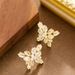 Korean Version Of New Exquisite Sweet Zircon Inlaid Butterfly With Full Diamonds, Feminine Temperament, Simple And_ipsvogv.com