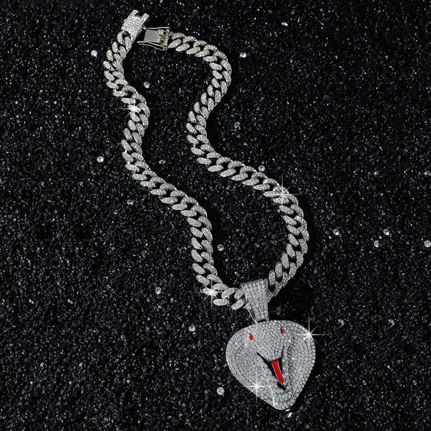 New Creative Design Sense Cobra Hip-Hop Zodiac Snake Pendant Necklace_ipsvogv.com