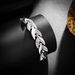 Designer Gold Leaf Bracelet Fashion K Gold Wedding Jewelry Women's diamond bracelet_ipsvogv.com