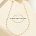 Hot Selling Simple Retro Light Luxury Style Fashionable And Elegant Pearl Gold Beaded Clavicle Necklace Ladies Jewelry_ipsvogv.com