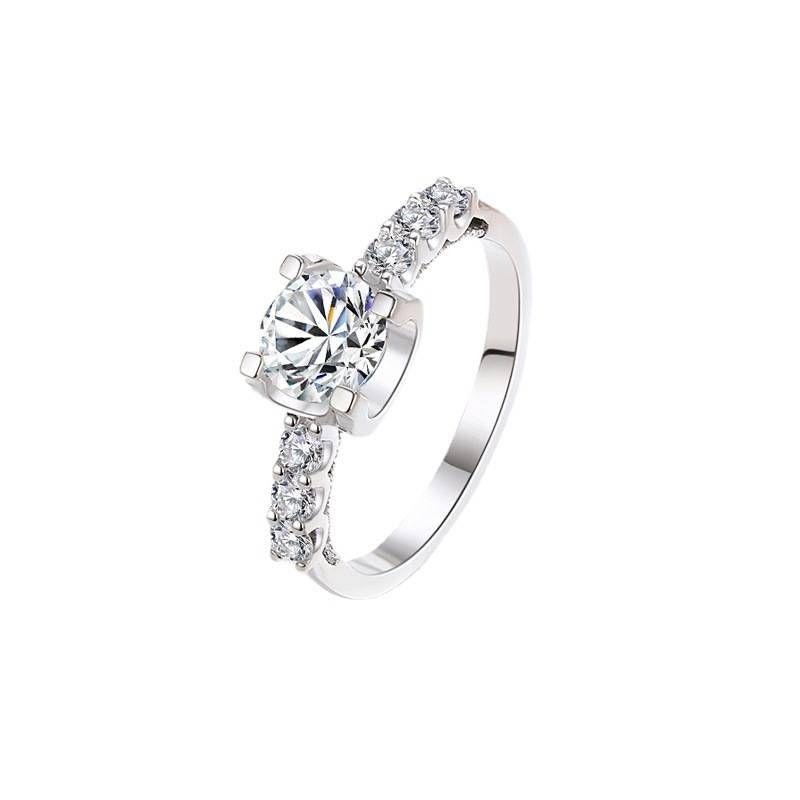 Silver Ring For Women New Classic Luxury Bull Head Moissanite Ring High Carbon Diamond Finger Ring_ipsvogv.com