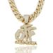 Fashionable Full Dia Hip-hop Men's Necklace Jewelry With A Sense Of OTF English Letter Single Pendant_ipsvogv.com