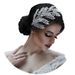 Women’s Jewelry Set Fashion Handmade Headdress Bridal Headband Rhinestone Claw Chain Hair Accessories Double Row Drill Wedding Party Accessories_ipsvogv.com