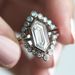 Sanjie's New Jewelry Simple And Personalized Color Zircon Diamond Crystal With Diamonds For Women's Ring Set_ipsvogv.com