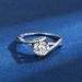 925 Silver Ring Female Angel Kiss Zircon Ring Japanese And Korean Fashion Closed One Carat Diamond Ring Lover Gift Batch_ipsvogv.com