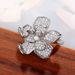 Cao Shi Flower, Camellia Flower Female Minority Design Sense, Fashion Personality, Index Finger Ring, Light Luxury,_ipsvogv.com