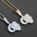 Unisex New Product Goat Pendant Hip Hop Jewelry Micro Inlaid Zircon Personality Men's Trendy Animal Necklace Hip Hop Accessories_ipsvogv.com