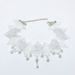 Korean Super Fairy White Lace Pearl Pendant Choker Sweet Gentle Short Neckband Collarbone Chain_ipsvogv.com