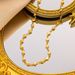 French Style Light To Heart Titanium Steel Necklace For Girls, Fashionable, Simple, High-end, Collarbone Chain_ipsvogv.com