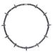 Hip Hop 5mm Black Zircon Inlaid Tennis Chain Black Panther Necklace Black Gold Electroplating Manufacturers_ipsvogv.com